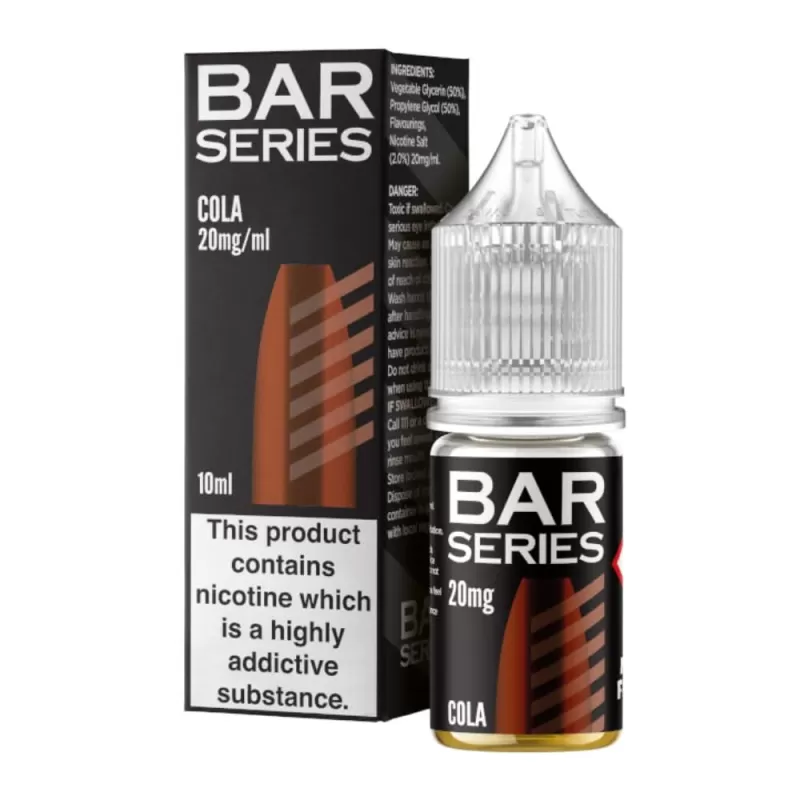 Cola Nic Salt E-Liquid by Bar Series (10ml) - 20mg