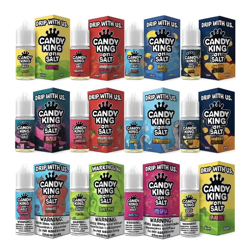 Candy King On Salt Nic Premium E-Liquid 30ml - Dweebz ICE / 35mg - Image 2