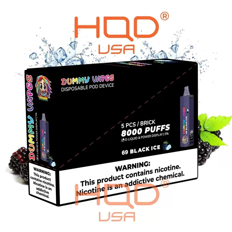 Dummy Vape 8000 Disposable Vapes 5 Pack