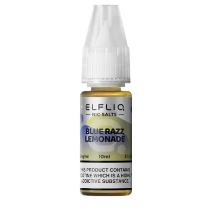 Elfliq Blue Razz Lemonade Nic Salt E-Liquid - Vape Product, Vape Product