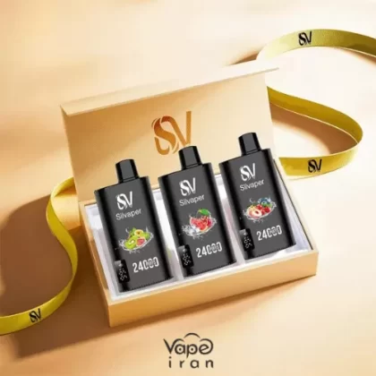 24 Silvaper 24000 Puffs