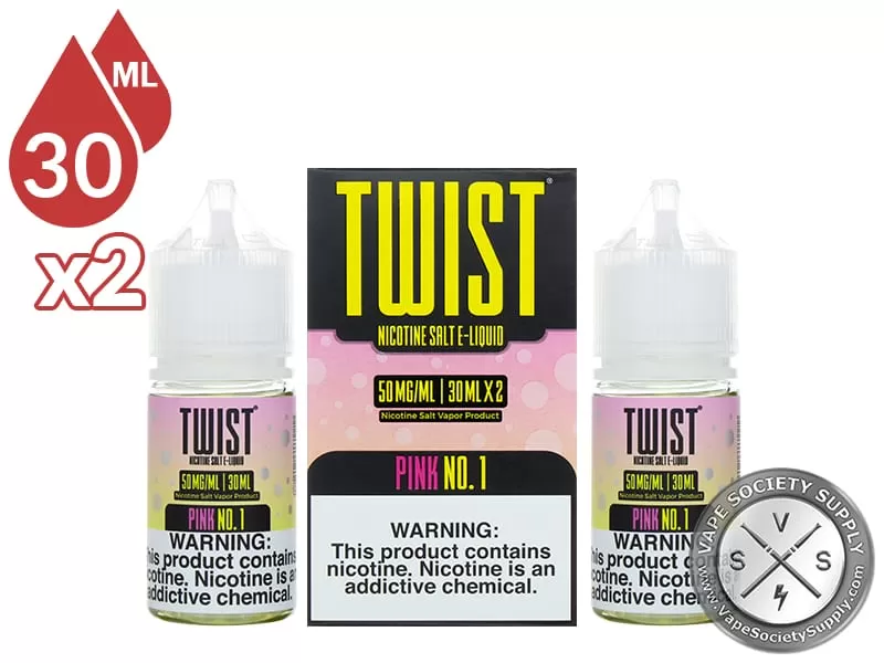 Pink No. 1 by Twist Salt 60ml - Vape Product, Vape Product; NCDOR - Image 2