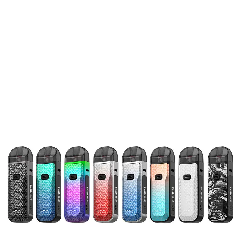 SMOK Nord 5 80W Pod Kit - 7 Color Dart, Beige White - Image 2