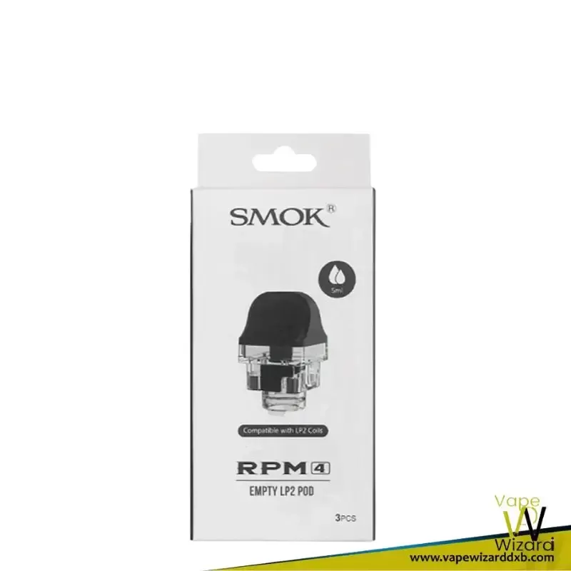 SMOK RPM 4 Empty Pod Cartridge – 3 PCS Per Pack - Vapewizarddxb - Image 2