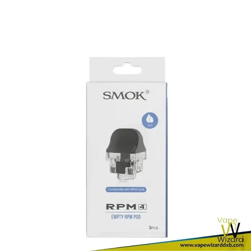 SMOK RPM 4 Empty Pod Cartridge – 3 PCS Per Pack - Vapewizarddxb - Image 3