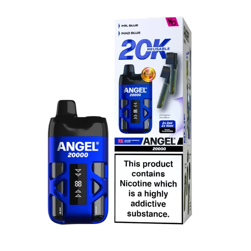 Vapes Bars Angel 20K Pod Vape Kit - White Edition - Image 2