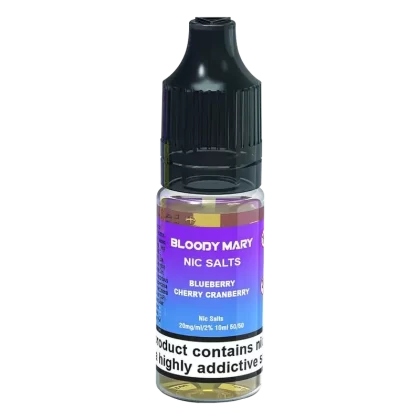 Bloody Mary Blueberry Cherry Cranberry Nic Salt Vape Juice