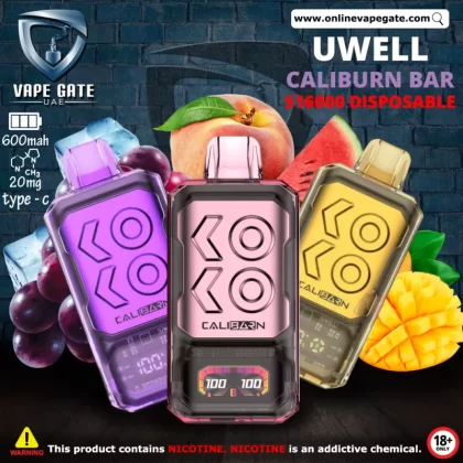 Uwell - Caliburn Bar S16000 Disposable Vape - Mixed Berries / 20 mg
