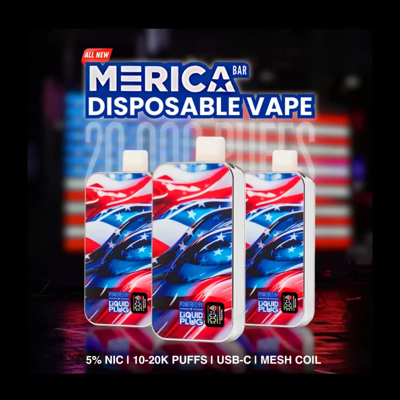 MERICA BAR 20K Puff Disposable Device - 20000 Puffs - Blueberry Glazed Donut