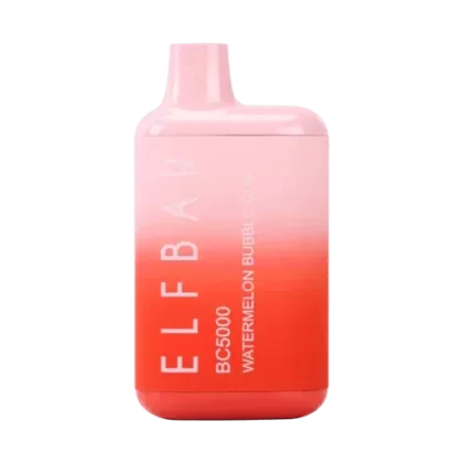 Watermelon Bubble Gum Elf Bar BC5000 Disposable Vape - Flavor#Watermelon Bubble Gum Elf Bar (827C94)