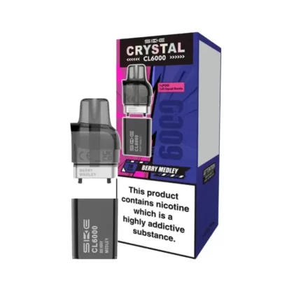 SKE Crystal CL6000 Prefilled Vape Pods - Fruit Gum