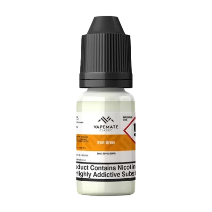 Vapemate Classic Iron Brew 10ml - Strength#0mg>3mg>6mg>12mg>18mg (Discontinued)