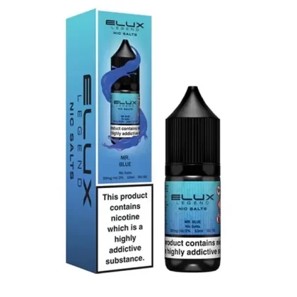 Elux Legend Mr Blue Nic Salt E-Liquid 10ml - 10mg