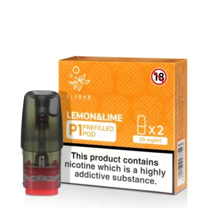 20mg (2%) Elf Bar P1 Replacement Pods - Vape Co