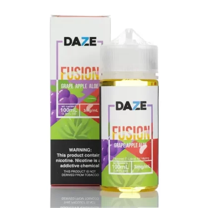 7 Daze Fusion TFN - Grape Apple Aloe - 100ml - 3mg