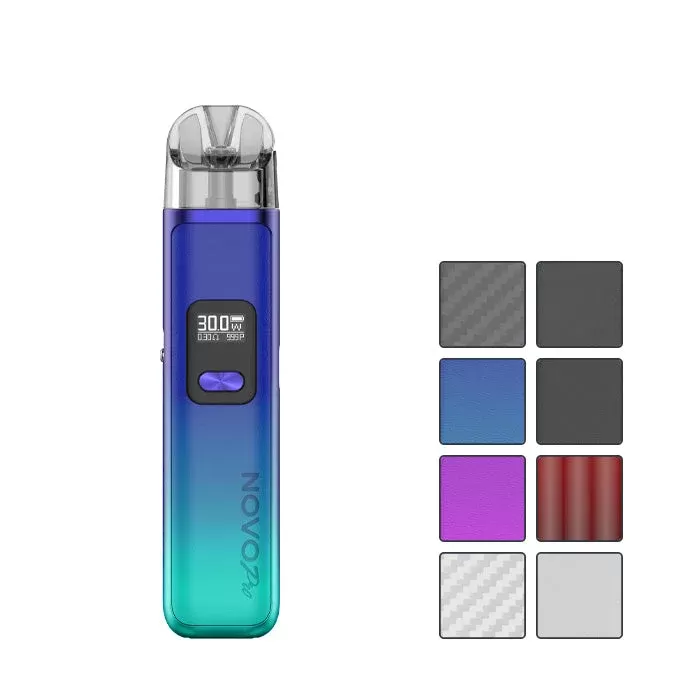Smok Novo Pro Pod Kit - Black Carbon Fiber, Black Gun Metal