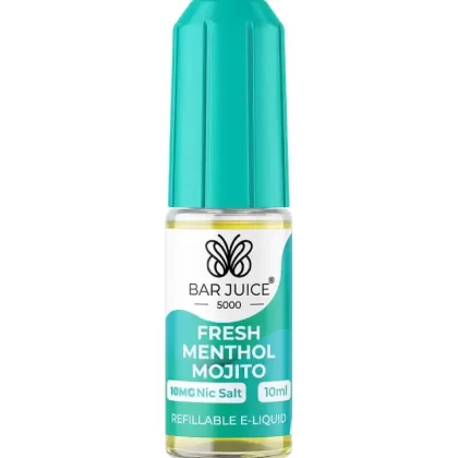 Bar Juice 5000 Fresh Menthol Mojito Nic Salt Vape Juice - 20mg