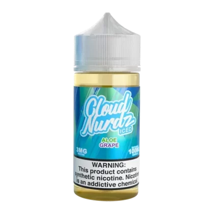 Aloe Grape Cloud Nurdz Iced eJuice - Consumer; Vape Product, Vape Product; Single