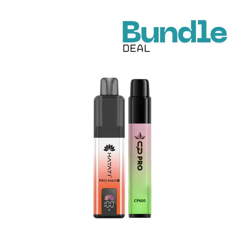 Hayati Pro Max Plus 6000 + CP Pro Cp600 Bundle - Triple mango / Cherry Berry