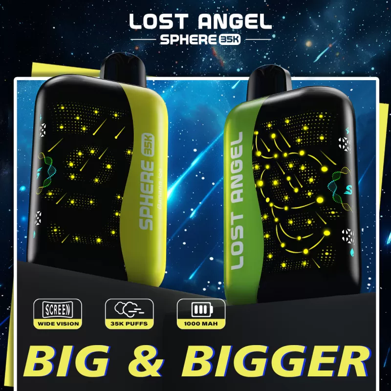 Lost Angel SPHERE 35K Disposable Device – 35000 Puffs - Alaskan Mint