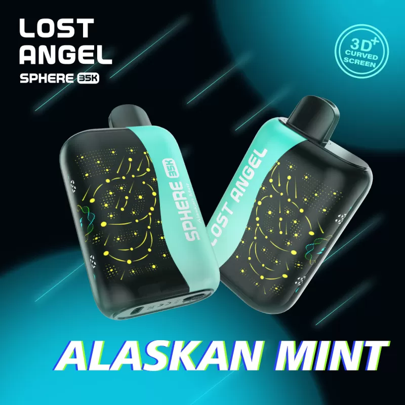 Lost Angel SPHERE 35K Disposable Device – 35000 Puffs - Alaskan Mint - Image 2