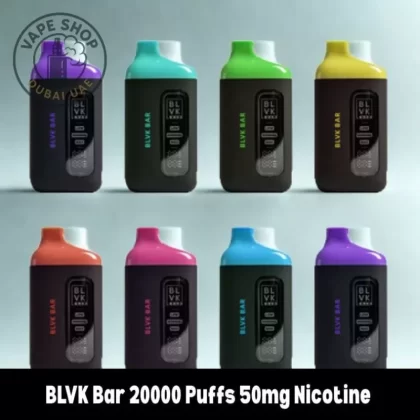 BLVK Bar 20000 Puffs 50mg Nicotine Disposable Vape - Vapeshopdubaiuae