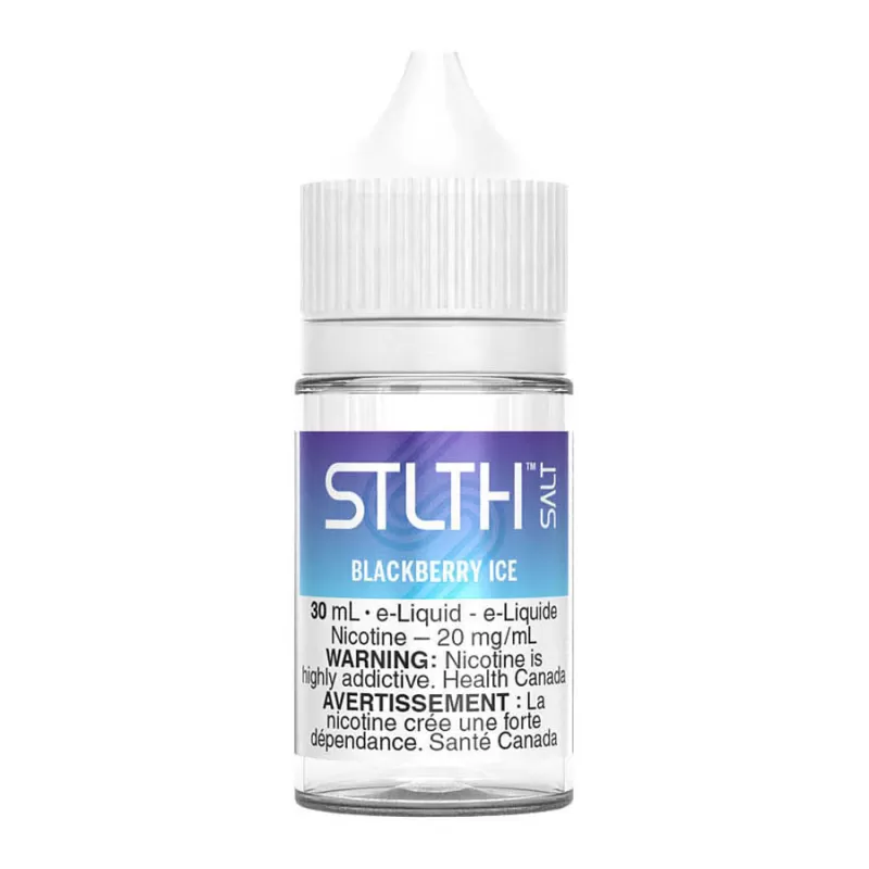 STLTH Salt Nic E-Liquid - Blackberry Ice 30ml - 20mg/ml