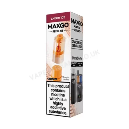 Relx Maxgo Cherry Ice 12K & 33K Pods - Vapestreams Co