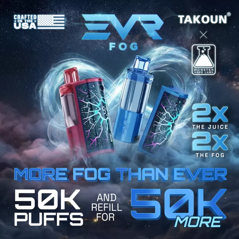EVRFOG 100K Refillable Disposable KIT - Pineapple Coconut - Image 3