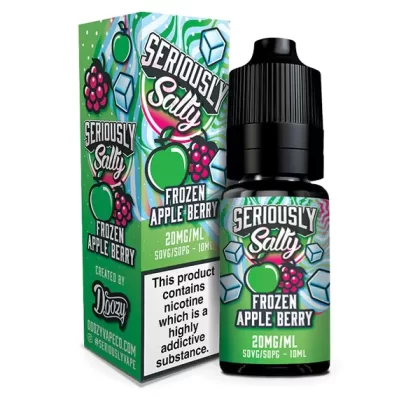Seriously Salty Frozen Apple Berry Nic Salt E-Liquid - 10mg