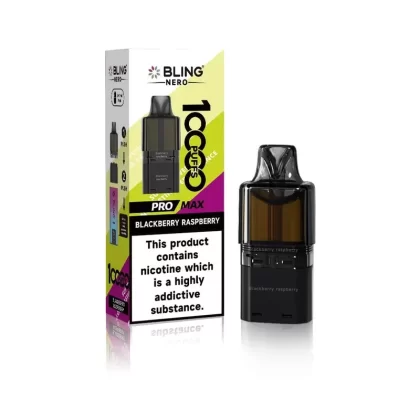Crystal Bling Nero 10k Prefilled Pods