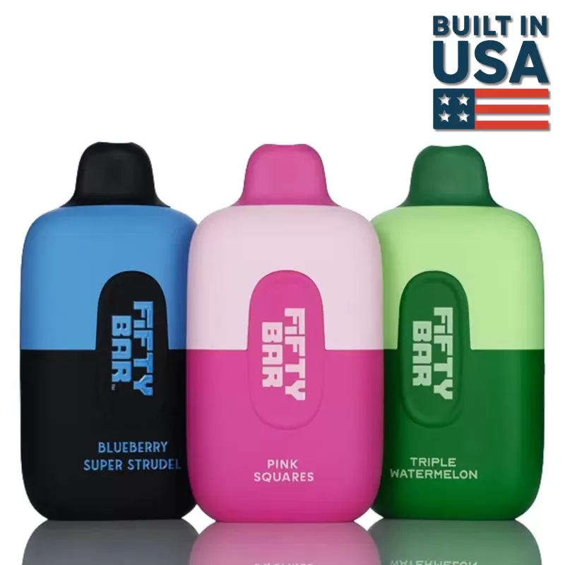 Fifty Bar 6500 Puffs Disposable Vape - 14ML - Butterbean