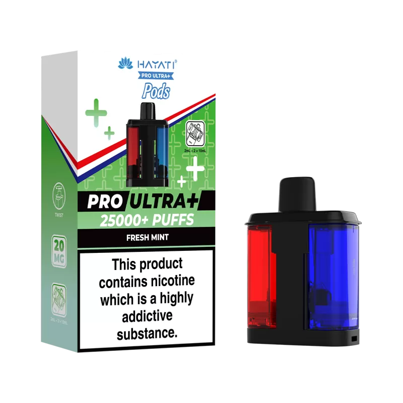 Fresh Mint Hayati Pro Ultra Plus Refill Pack - Vapeshop Co