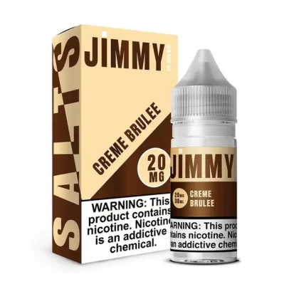 Jimmy the Juice Man Salt – Creme Brulee - Vape Product, Vape Product