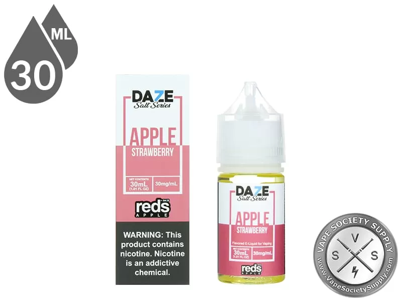 Strawberry Reds Apple 7 Daze Salt 30ml - Image 2