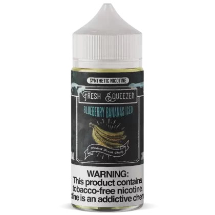 100ML | Blueberry Bananas ICED by Fresh Squeezed TFN - Size#100ML~Strength#03MG>06MG>12MG