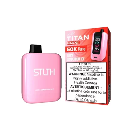 STLTH Titan Max (50K) Juicy Grapefruit Ice Disposable Vape