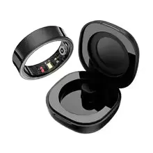 Smart Health & Fitness Ring - Silver / 10