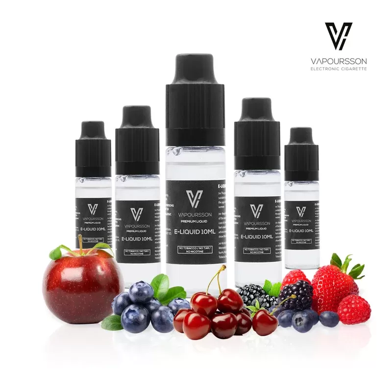 Vapoursson e-Liquid – Enchanted Forest Mix 0mg 10ml Bottle x 5 Pack | Cigee