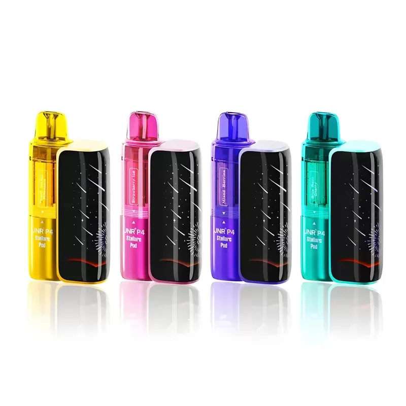 JNR P4 Stellarc 100K Refillable Pod Kit Peach Mango Pineapple / Watermelon Mango Peach - Nicotine Strength#20mg (C596DE)