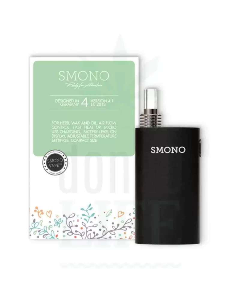Smono 4 Pro portable dry herb vaporizer - sesyjny; kondukcyjny; wbudowana - Image 2