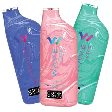 Wave Vue 10K Vape - Single Pack; Caribbean Cool, Hawaiian Breeze; Vape Product