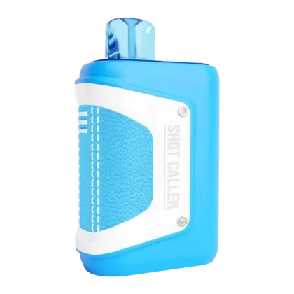 Blue Razz Ice SHOT CALLER 40K - Consumer; Vape Product; 5 Pack, Single