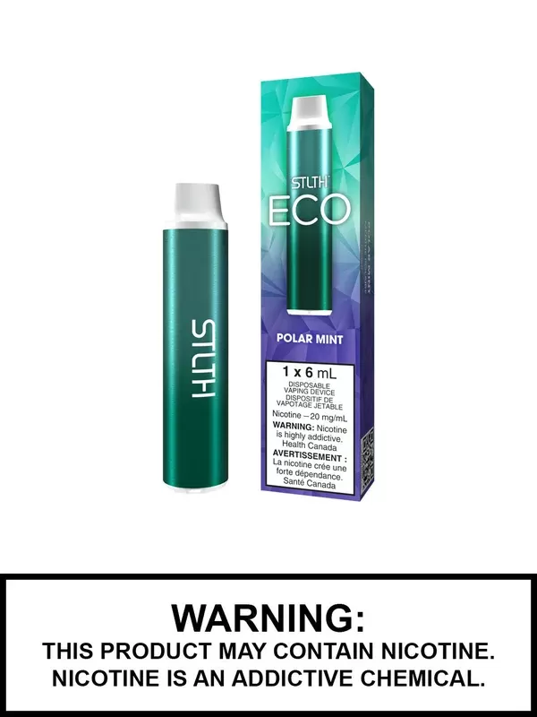 Polar Mint STLTH Eco Disposable Vape