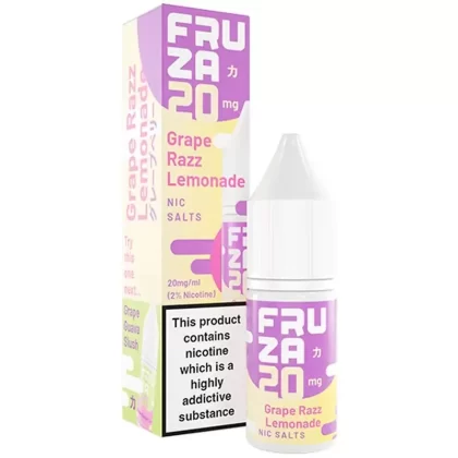 Fruza Grape Razz Lemonade Nic Salt - Nic Salt Strength#5mg>10mg>20mg