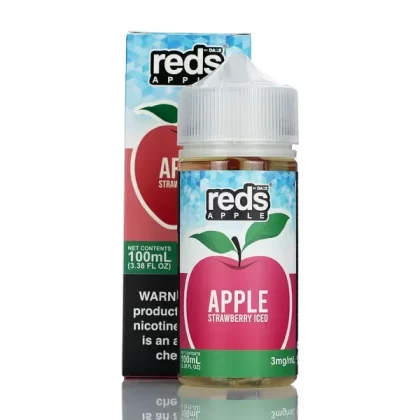 7 Daze - Reds Apple ICED eJuice Strawberry - 100ml - 6mg
