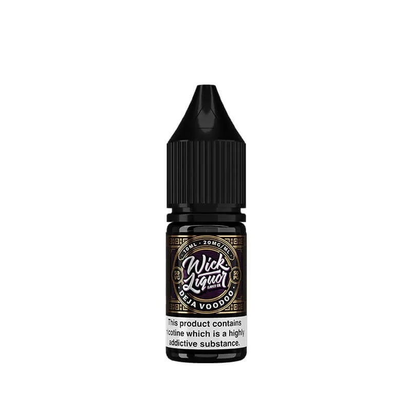 Wick Liquor Deja Voodoo 10ml Nic Salts E-Liquid - 10mg