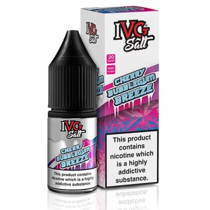 IVG Cherry Bubblegum Breeze Nic Salt E-Liquid