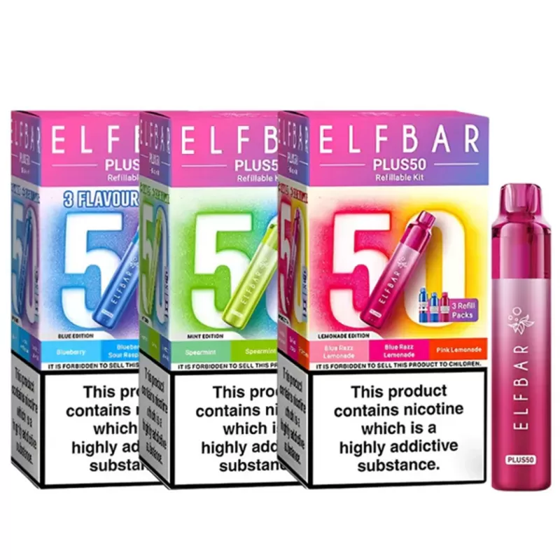 Elf Bar Plus 50 Prefilled Pod Vape Kit - Tropical Edition