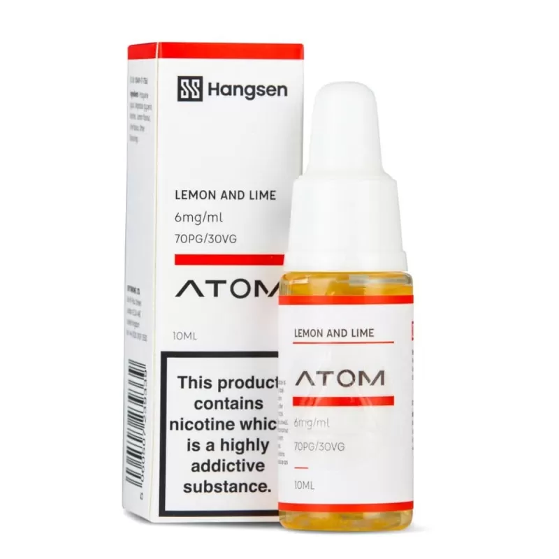 Lemon & Lime E-Liquid Atom Series by Hangsen (10ml) - 0mg